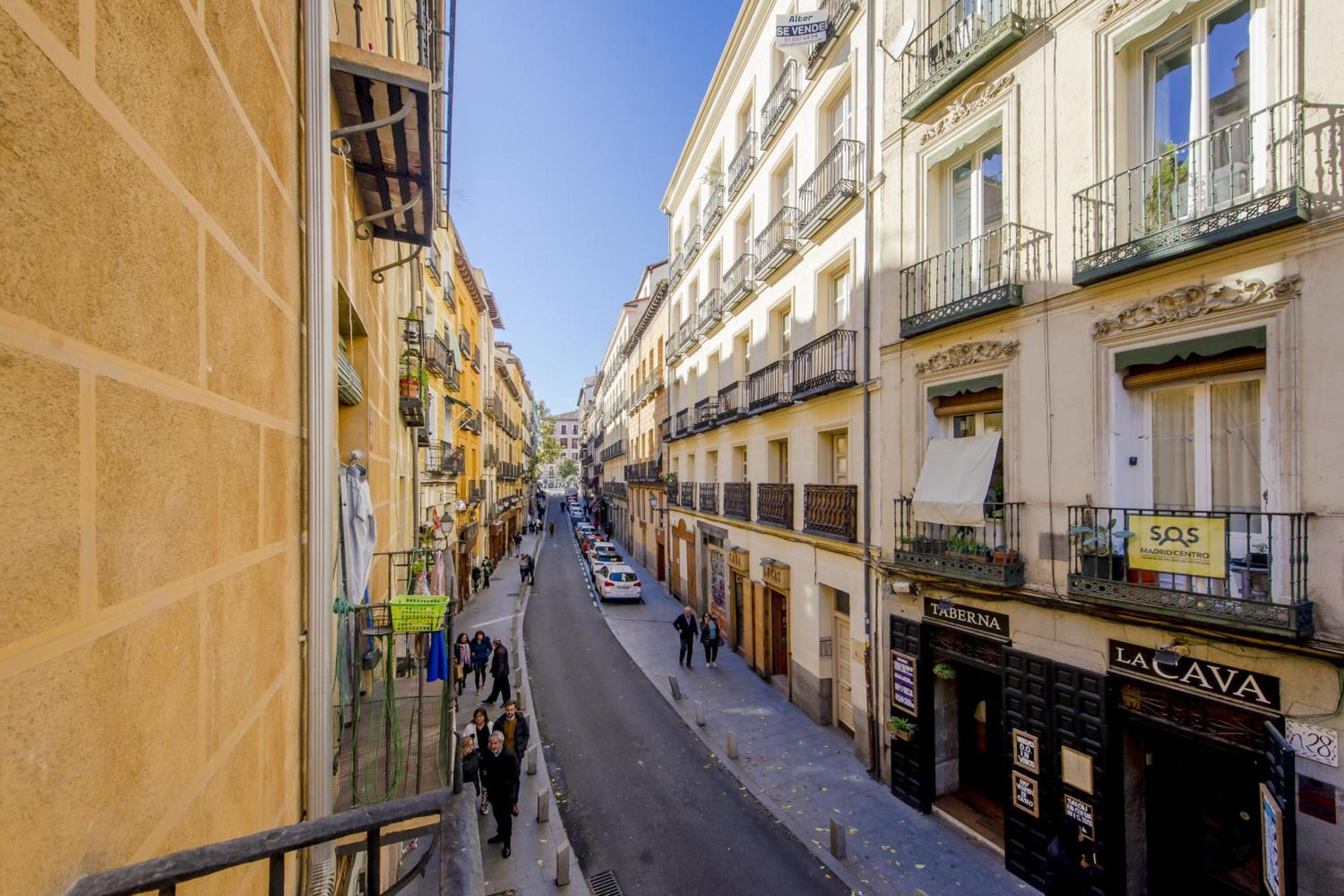 Apartament Nuevo Apt De 7Pax Entre La Cava Alta Y La Cava Baja Madryt Zewnętrze zdjęcie