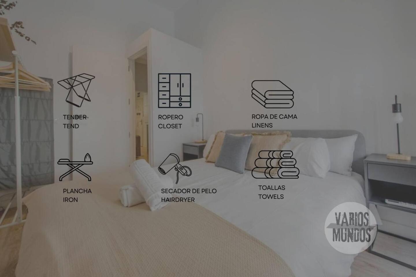 Apartament Nuevo Apt De 7Pax Entre La Cava Alta Y La Cava Baja Madryt Zewnętrze zdjęcie