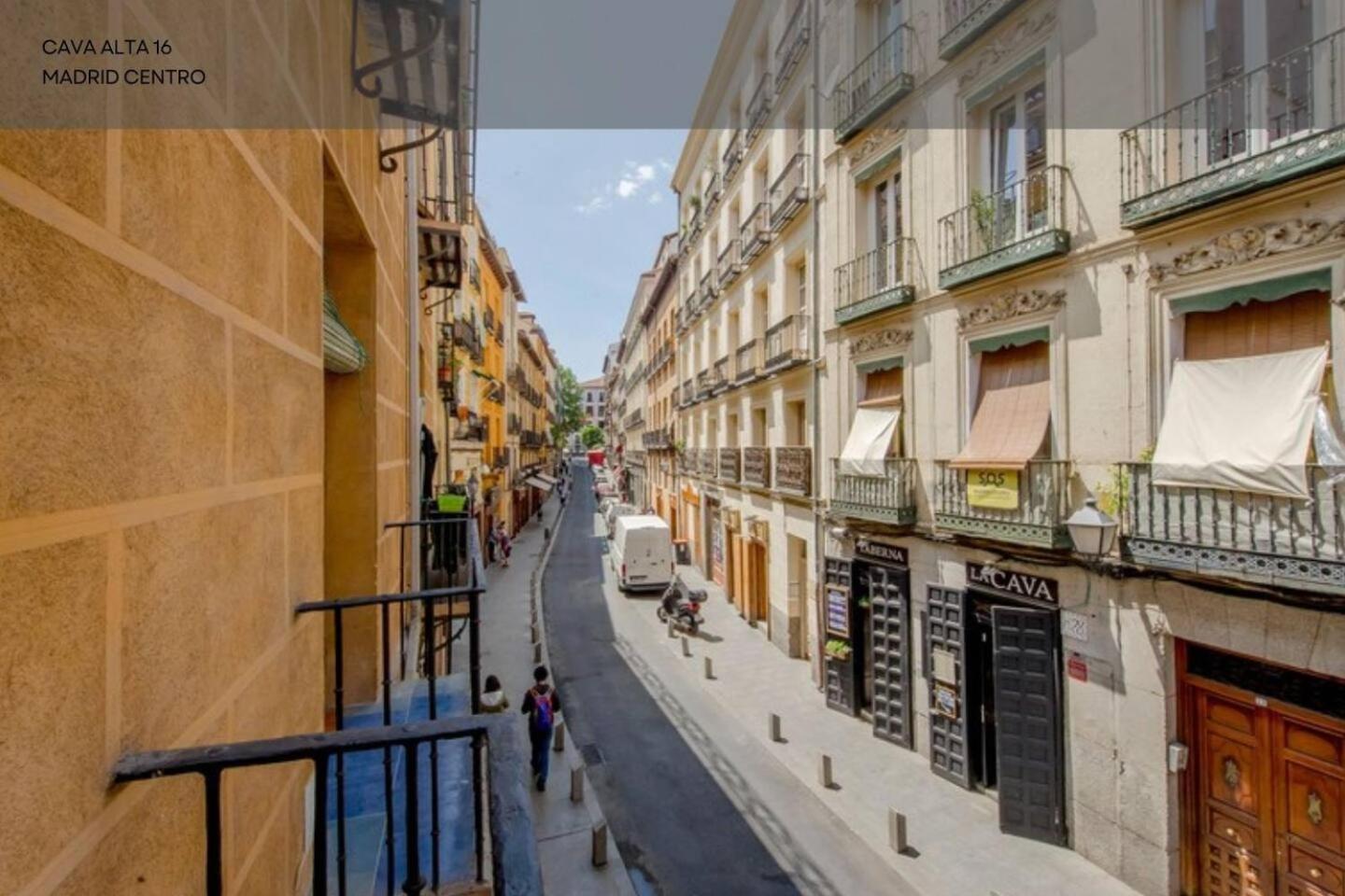 Apartament Nuevo Apt De 7Pax Entre La Cava Alta Y La Cava Baja Madryt Zewnętrze zdjęcie
